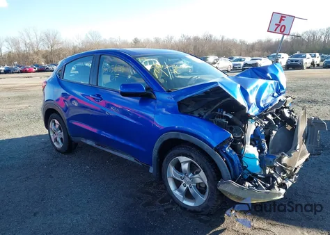 2018 Honda Hr-V Lx z USA, uszkodzony, nr VIN 3CZRU6H38JM732544